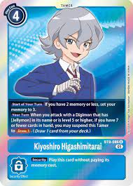 Kiyoshiro Higashimitarai - X Record - Digimon Card Game