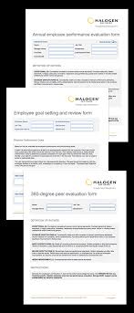 Employee Evaluation Forms And Performance Appraisal Form Samples