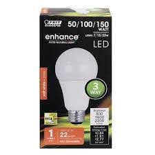 Feit Electric 50 100 150w Equivalent A21 3 Way Led Light Bulb At Menards