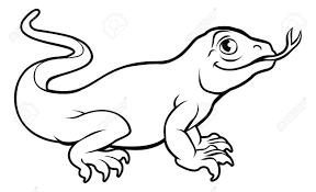 I speak english but i have been learning french and german in school. An Illustration Of A Komodo Dragon Lizard Cartoon Character Royalty Free Cliparts Vectors And Stock Illustration Image 90656162