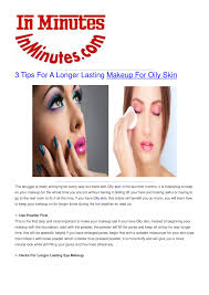 longer lasting makeup for oily skin