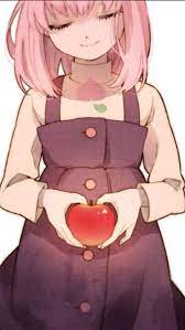 mawaru apple anime cute heart