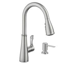 What to look for when looking for a kitchen faucet. Moen Hadley Pull Down Kitchen Faucet Stainless Steel 87245srs Rona
