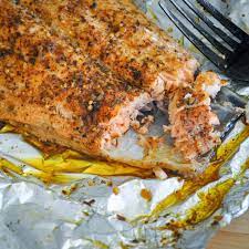 salmon cooked on the grill cook this