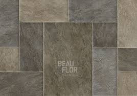 stone tile look vinyl floor beauflor
