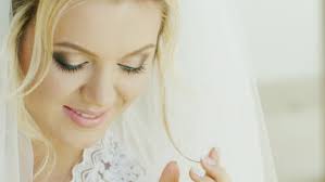 free bride makeup stock videos