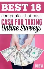 You also get a free $5 sign up bonus. Best 18 Companies That Pays Cash For Taking Online Surveys