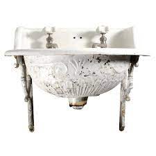 Rare Antique Wall Mount Sink With