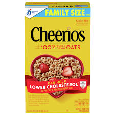 cheerios cereal whole grain family size
