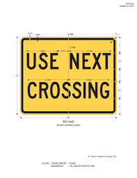 road warning object marker signs