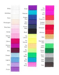 Wmi Dancewear Fabric Colour Charts