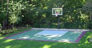 Image result for outdoor basketball court