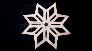 Paper Snowflake Designs How To Make Paper Snowflake Designs Stars Easy Step By Step Paper Craft