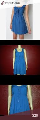 Blue Zipper Dress Size Small Brand Kimchi Blue Urban