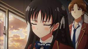 Horikita thanks Ayanokoji for protecting her | Classroom of the Elite  Season 2 - YouTube