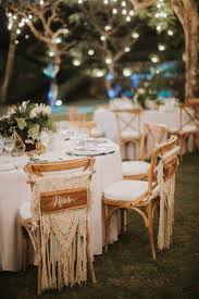 wedding chair decorations