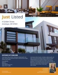 16 Free Real Estate Flyer Templates Open House Lucidpress