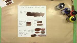 how to mix burnt umber you