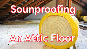 how to soundproof an attic floor