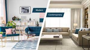 modern design vs contemporary design