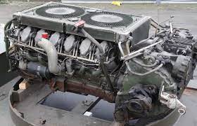 patton tank engine v12 continental avi