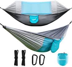 Packaged as a set of two, they are 3 in. Amazon Com Newdora Hammock With Mosquito Net 2 Person Camping Ultralight Portable Windproof Anti Mosquito Swing Sleeping Hammock Bed With Net And 2 X Hanging Straps For Outdoor Hiking Backpacking Travel Sports Outdoors