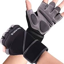 Amazon Com Grebarley Workout Gloves Gym Gloves Weight Lifting Gloves Training Gloves With Wrist Support For Fitness Exercise Crossfit Full Palm Protection Extra Grip Hanging Pull Ups For Men Women