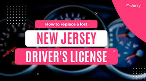 lost new jersey driver s license