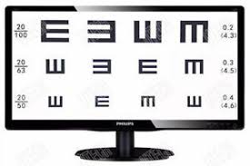 Details About 19 Tft Led Liquid Crystal Visual Acuity Chart Projector Computer Eye Chart