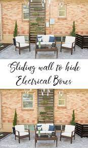 Hide Electrical Boxes On Your House