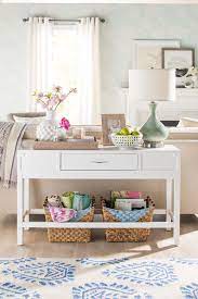 what is a sofa table how to style the