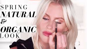 organic makeup tutorial