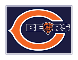Flag background for the chicago bears football team. Chicago Bears Logo Poster Nfl Football Wall Art Gift Arleyart Com