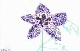 Feel free to explore, study and enjoy paintings with paintingvalley.com. Purple Flower Drawings Paintings And Photographs For Creative Inspiration Icreatedaily