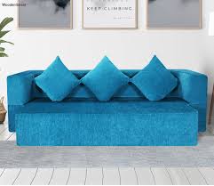 floor sofa bed with 3 cushions