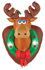 Mounted Deer Head Inflatable 4 Ft