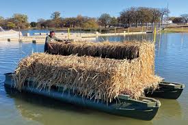 low profile diy pontoon duck boat blind