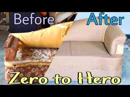 how to old divan sofa repair how to