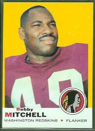 Bobby Mitchell 1969 Topps football card. Want to use this image? See the About page. - Bobby_Mitchell