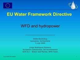 eu water framework directive esha
