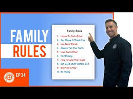 Creating A Family Rules Chart House Rules For Kids Dad University 2018