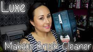 luxe makeup brush cleaner