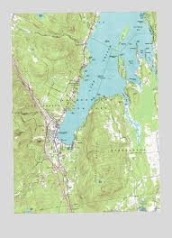 Lake George Ny Topographic Map Topoquest