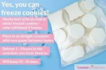 Can I freeze cookies with royal icing on them?