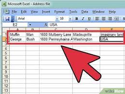 mail merge address labels using excel