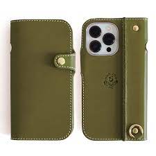 Amazon.co.jp: HUKURO iPhone 13 Pro Case Notebook Type Leather (Right  Handheld, Green) : Electronics