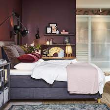 Your bed should be the focal point of your bedroom. Rooms Ikea