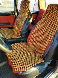Buy Beaded Car Seat Cover For Car Gray