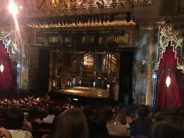 Hollywood Pantages Theatre Section Mezzanine Rc Row F