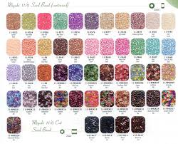 Miyuki Delica Beads Color Chart Images